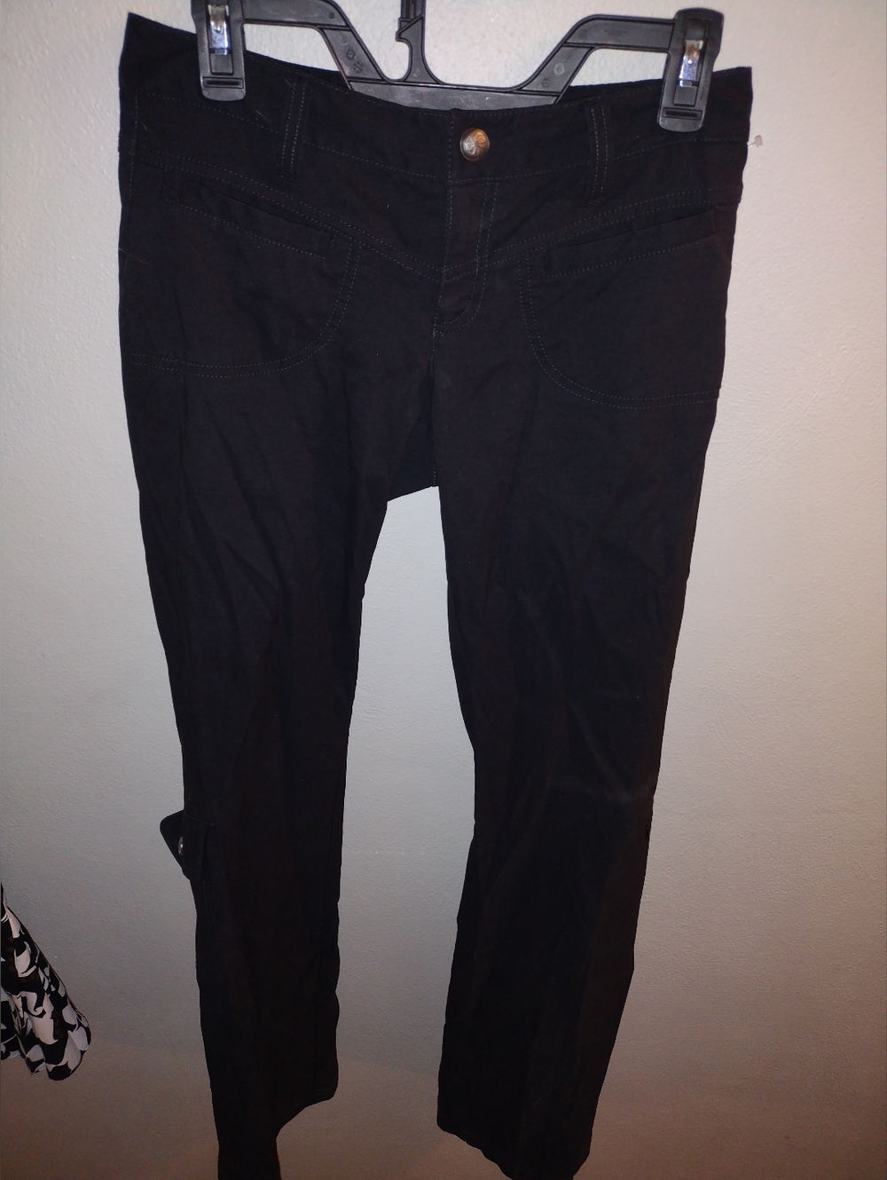 Athleta Cargo Black Pants